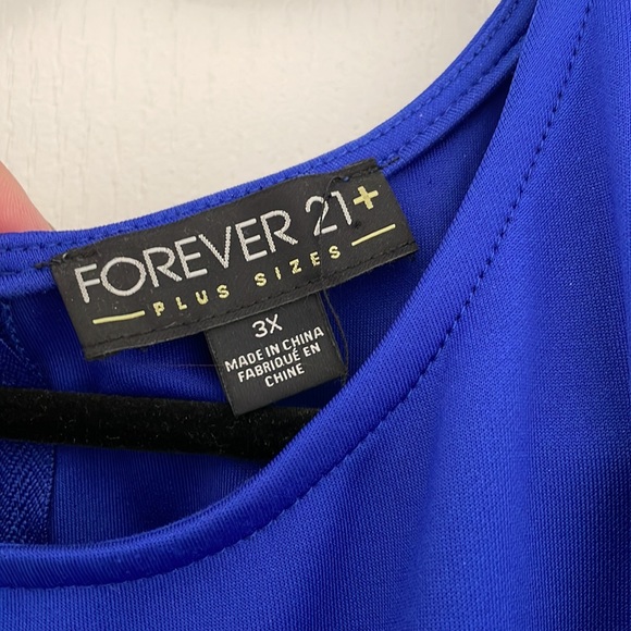 Dark Blue Party Dress - Picture 2 of 3